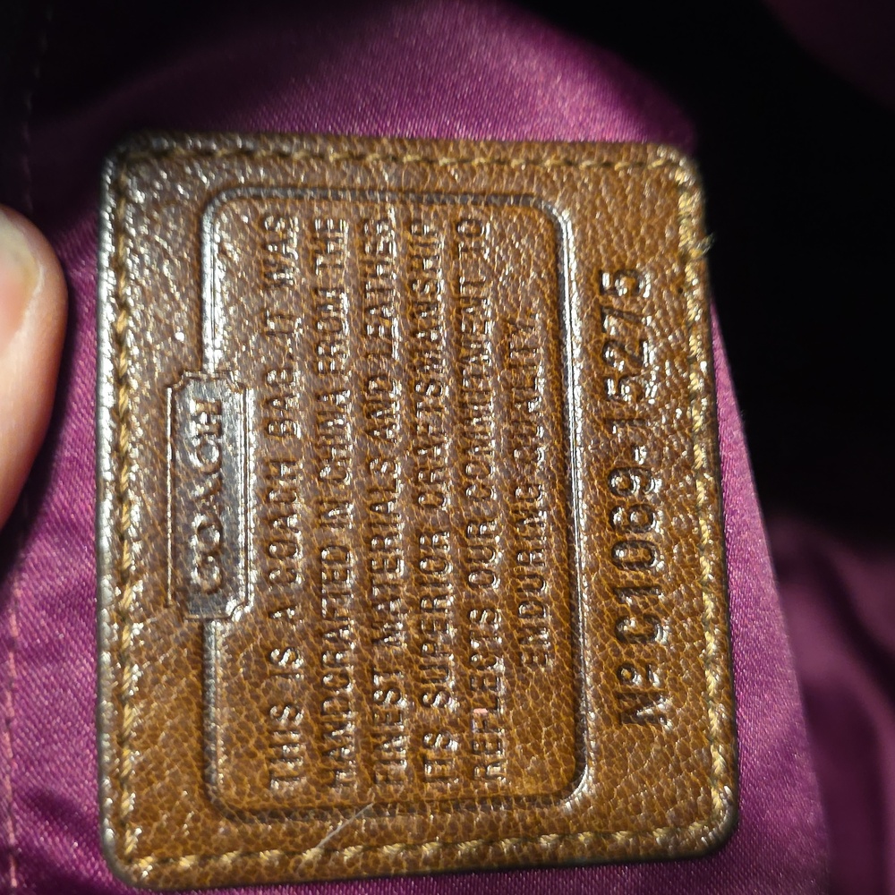 Coach Alexandra Tote Bag featuring a signature "Op Art" canvas pattern. - Picture 15 of 16